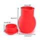 thumbnail image 2 of unbranded Vaso Para Derretir Chocolate Y Calentar Leche Reutilizable De Silicona Roja, 2 of 8