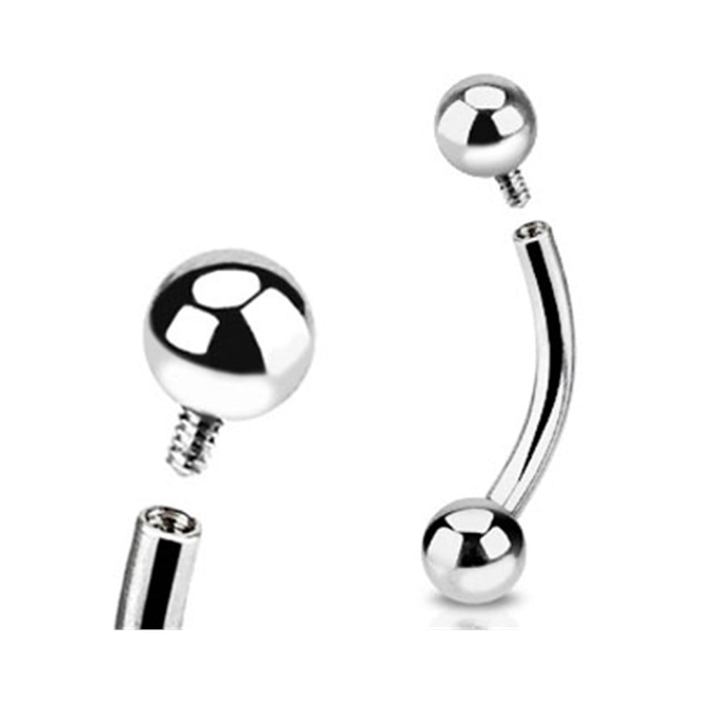 Externally Threaded And Internally Threaded Stainless Steel Curved