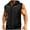 Black, variant on VBTAPA Zip Up Hoodies for Men Sleeveless Hooded T-shirt Lightweight Athletic Jacket Outdoor Hiking Travel Vest Jackets with Pockets Black XL