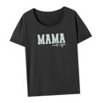 thumbnail image 3 of Camiseta para mujer Sunnimix para Madre manga corta gimnasio, 3 of 8