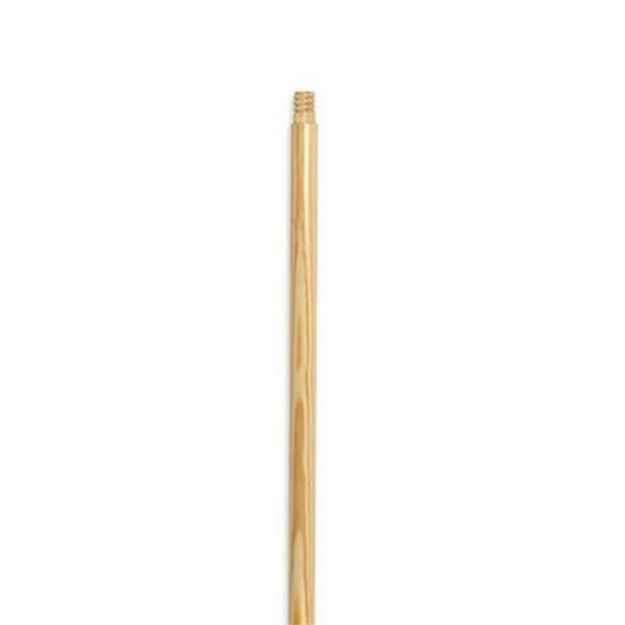 Carolina Mop Manufacturing 7300 48IN 48 in. Lacquered Wood Handle Wood Threaded