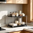 thumbnail image 6 of WEXOPE Multi-layer Floor Storage Rack for Kitchen Bathroom Office – Durable Plastic & Stainless Steel Organizer with Strong Load Capacity, Easy Assembly and Space Saving Design,Multicolor, 6 of 7