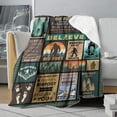 thumbnail image 6 of Bigfoot Gifts Sherpa Throw Blanket,Ultra Soft Big Foot Sasquatch Gifts Flannel Blankets,Double Layer Fabric Warm Blankets,Funny Bigfoot Gifts for Women 60" X 50", 6 of 7