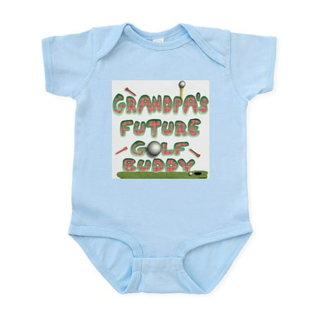 

CafePress - Grandpa s Future Golf Buddy Infant Creeper - Baby Light Bodysuit Size Newborn - 24 Months