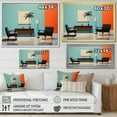 thumbnail image 4 of Designart "Mid Century Sleek horizon I" Mid-century Wall Art Living Room, 4 of 5