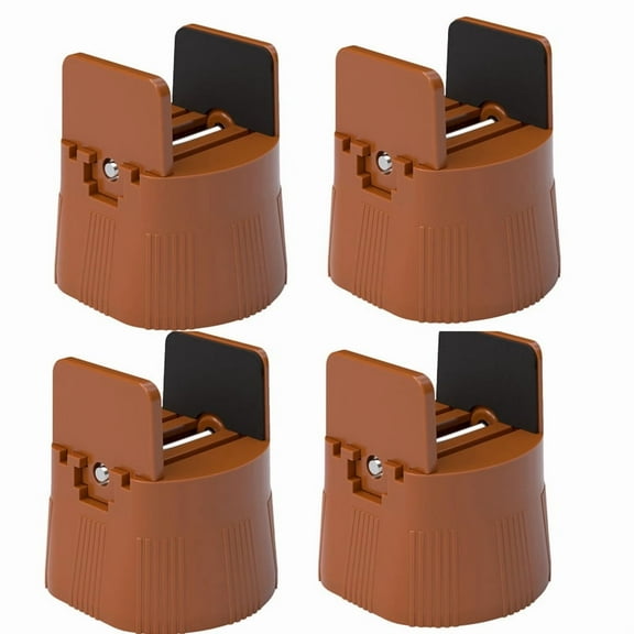 4PCS Height Adjustable Furniture Leg Support Pads for Sofas and Tables
