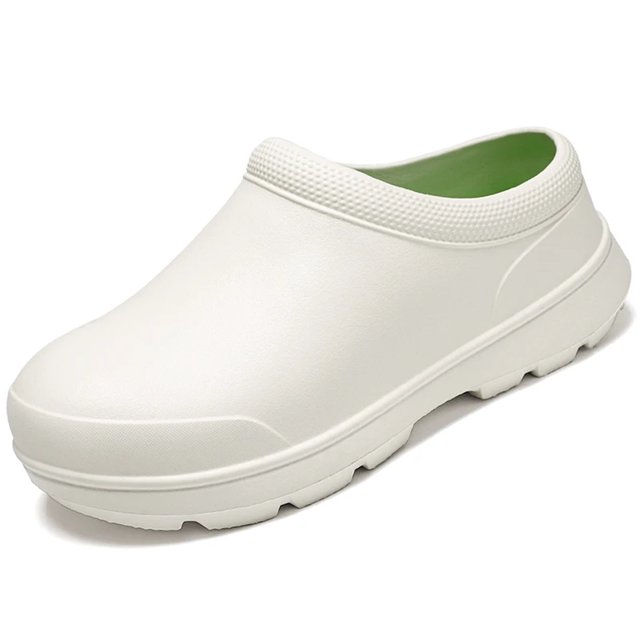 Nurse Chef Shoes For Men Women Non-Slip Oil Resistant Kitchen Shoes, Waterproof Food Service Work Clogs For Restaurant Catering Comfortable Safety Shoes