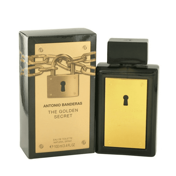 Antonio Banderas The Golden Secret Eau de Toilette for Men Spray 3.4 oz / 100ml