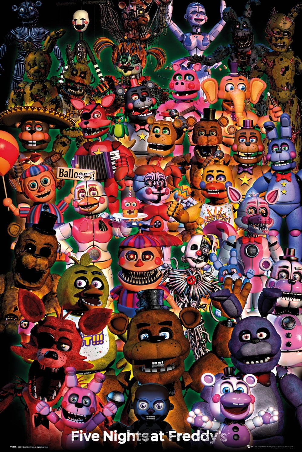 Five Nights at Freddy s Gaming  Poster  Print All 