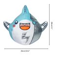 thumbnail image 3 of Almohada de tiro, caja interesante, lindo robot, juguete de peluche, LED, anime, robot de peluche, confiable y duradero, 3 of 8
