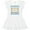 AA-White, variant on Inktastic Happy Hanukkah Sweater Style Design with Menorah and Dreidel Girls Baby Dress