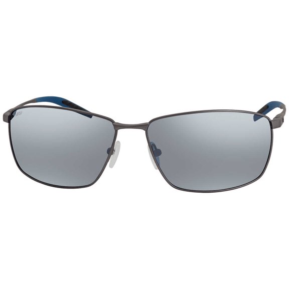 Costa Del Mar 06S6009 09 Men's Turret Grey Silver Lens Sunglasses