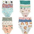 thumbnail image 3 of B&Q Premium Cotton Briefs for Toddler Girls: 12-Pack Assortment in Sizes 2T, 3T, 4T, 5T, 6T, 7T, 3 of 5