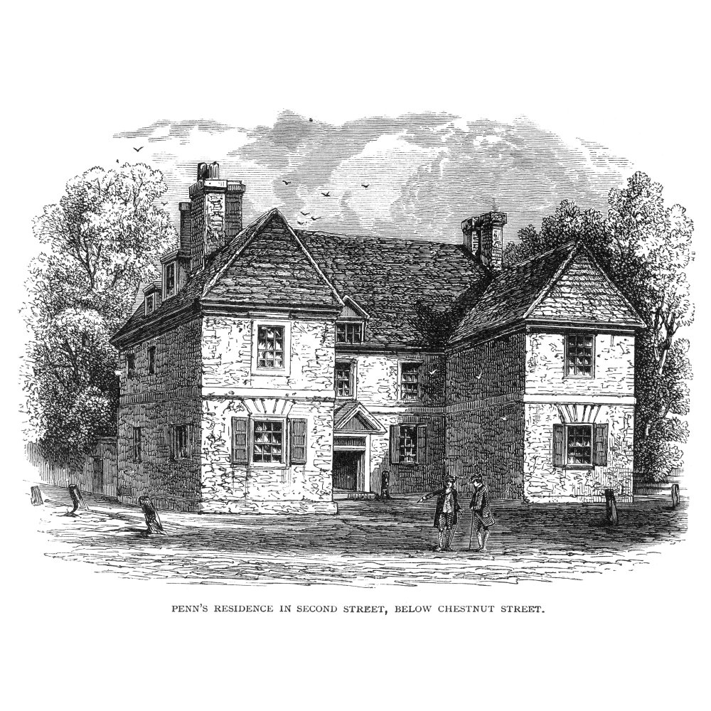 Home Of William Penn N(16441718) Founder Of Colony Of Pennsylvania