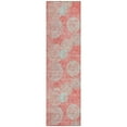 thumbnail image 2 of Addison Rugs Chantille Indoor/Outdoor Transitional Circles Salmon Washable Runner Rug, 2'3" x 7'6", 2 of 6