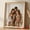 Beige, variant on Unique Bargains Resin Picture Frame with HD Glass Vintage Wall Hanging Beige 4" x 6"