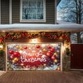 thumbnail image 5 of ToyKingdee Christmas Garage Door Cover, Large Christmas Banner Backdrop Decorations Hanging Door Photography Decor for Indoor Outdoor House Patio Lawn Party Background, 5 of 6