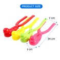 thumbnail image 4 of Pinza para Hacer bolas de nieve en forma de pato para Ehuebsd niños herramienta de molde de plástico para nieve y arena de invierno al aire libre, 4 of 9