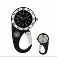 thumbnail image 4 of Waterproof Carabiner Quartz Pocket Watch With Compass, Portable Clock For Hiking And Camping Trips, 4 of 7