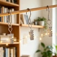 thumbnail image 5 of Hanging Clip,Spring Loaded Stainless Steel S Hook Fastener Clamp for String Light Photo Curtain Mounting,Indoor Home Decoration and Outdoor Holiday Scene Layout Multiscenario Household Suspension, 5 of 7