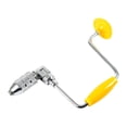 thumbnail image 3 of Almencla Swing Bit Brace 12" Comfortable Anti Slip Handle Woodworking Hole Punch Tool Yellow, 3 of 8