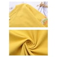 thumbnail image 4 of Womens Oversized Shirts Comfort Cotton Embroidered Long Sleeve Loose Tee Summer Spring Shirts for Women Yellow Xl, 4 of 8