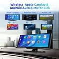thumbnail image 3 of ESSGOO 10.26" Car Stereo - Wireless CarPlay & Android Auto, 2K Dash Cam, 1080P Backup, Bluetooth & FM - Ultimate In - Car Tech Upgrade, 3 of 13
