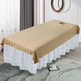 thumbnail image 6 of Vaveren Massage Table Sheet Massage Couch Cover Beauty Bed Sheet for SPA Beauty Home Brown, 6 of 8