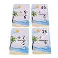 thumbnail image 4 of DOLITY 36 Pieces Math Flash Cards for Elementary School Grades PK-3 Division, 4 of 4