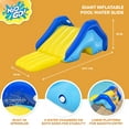 Bestway H2OGO! Giant Inflatable Pool Water Slide with BuiltIn