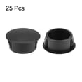 thumbnail image 2 of Unique Bargains Hole Plugs Black Plastic 19mm Snap in Locking Hole Tube Fasteners Cover Flush Type Panel Plugs 50Pcs Black 20mm(13/16-inch) 25, 2 of 3