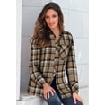 thumbnail image 5 of Roaman's Women's Plus Size Plaid Flannel Tunic, 5 of 6