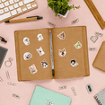 thumbnail image 2 of YEZDIX 35pcs-50pcs Cute Animal PVC Stickers for Laptops Notebooks Suitcases, 2 of 5