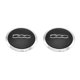 thumbnail image 1 of 2PCS 133Mm Hubcap for Fiat 500 Abarth Wheels Centre Hub Caps 68078419AC 68078421AC Dust Cover 51884863 Silver, 1 of 5