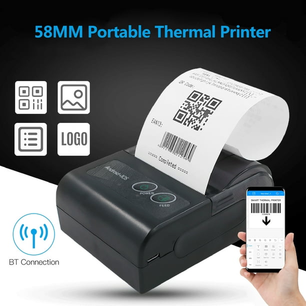 58mm de POS imprimante thermique; 58mm petite imprimante de reçus POS; Petit  2 imprimante ticket thermique