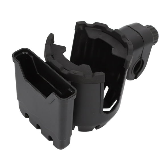 Stroller Drink Holder, Stroller Cup Holder Hollow Bottom For Bike Black