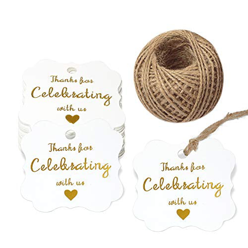 Gold foil personalized gift stickers party wedding thank you favour gift labels 