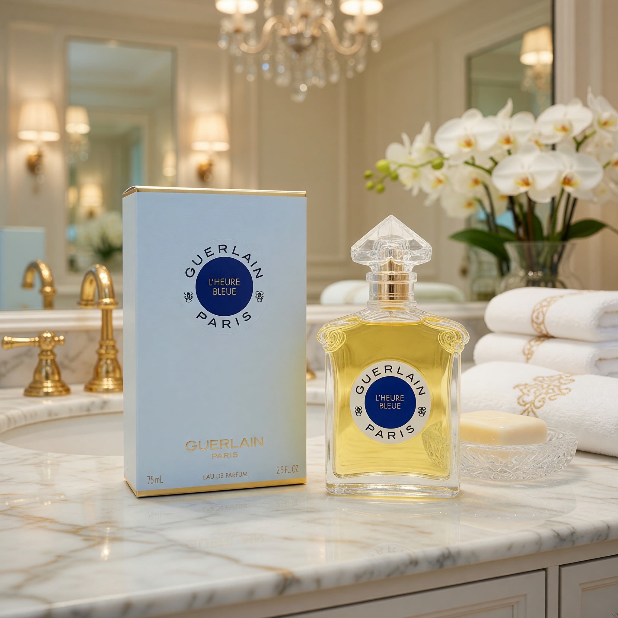 Guerlain L'Heure Bleue Perfume Spray for Women - Feminine Rose