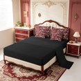 thumbnail image 3 of Erosebridal Star Bandana 7-Piece King Bedding,Sport Life King Bed in a Bag,Black Reversible, 3 of 7