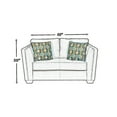 thumbnail image 5 of Benjara BM213244 Fabric Upholstered Loveseat with Flared Shelter Arms - Gray - 38 x 65 x 38 in., 5 of 5