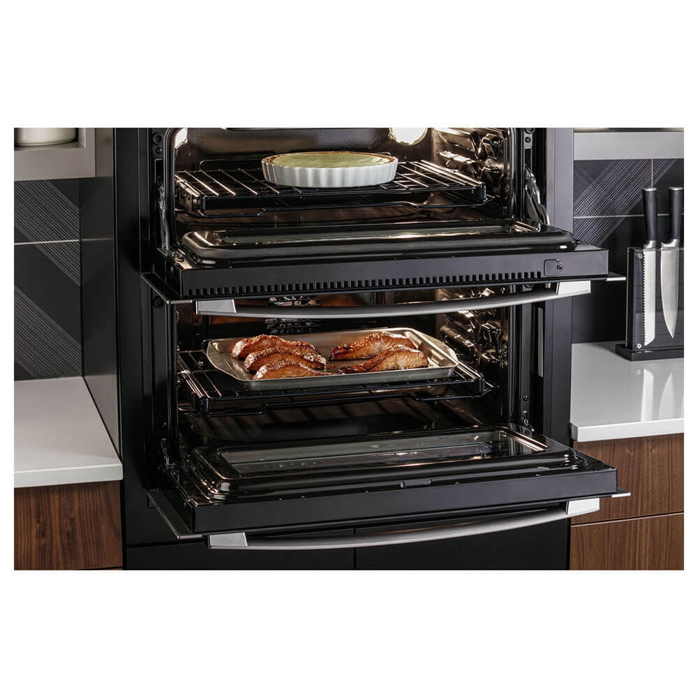 Ge Profile Pts9200sn 30" Wide 5 Cu. Ft. Electric Double Oven - Stainless Steel