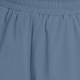 thumbnail image 5 of Puntoco Women's Athletic Shorts High Waisted Running Short Pocket Sporty Shorts Gym Workout Shorts Gray L(L), 5 of 6