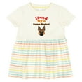 thumbnail image 3 of Inktastic German Shepherd Dog Lover Girls Baby Dress, 3 of 5