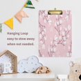 thumbnail image 7 of FMSHPON Magnolia Flower Clipboard Hardboard Wood Nursing Clip Board and Pull for Standard A4 Letter 13x9 inches, 7 of 7