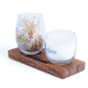 thumbnail image 3 of Kit De Vela Con Frasco De Fósforos Y Base De Madera Elegante Porfiria, 3 of 5
