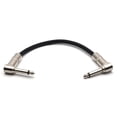 thumbnail image 1 of 1 x 30cm Guitar Patch Cable, Right Angle Guitar Effect Pedal Cable Effects Patch Cord Pedal Cable, 1 of 12