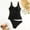 Black womens swimsuits, variant on pimelu Bathing Suit Womens Swimsuits Modest Swimsuits for Women Two Piece Swimsuits Tankini Sets for Women Summer Casual Solid High Waist Slim Strap Tank Top Swimwear with Trunks