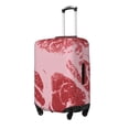 thumbnail image 1 of Balery Striped Meat Funda de equipaje, fundas para maletas, elástica, lavable, protector de maletas, compatible con maletas de 18 a 32 pulgadas-Small, 1 of 7