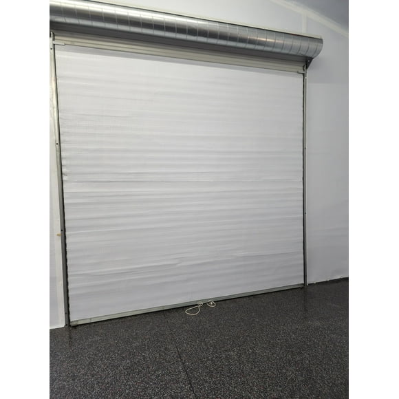 BlueTex Roll Up Garage Door Insulation Kit for Cooling Down Metal Buildings - Easy to Install Complete Garage Insulation Kit for 2 Doors Up to 10'x10' or Single Large Door (10'x10' - 2 Doors)