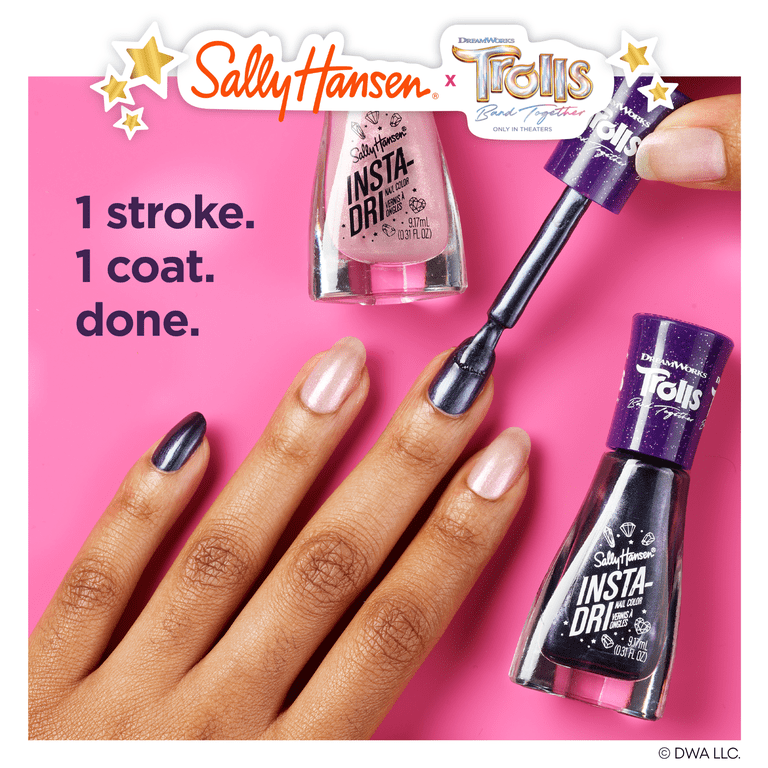 Sally Hansen, Nail Polish, 0.31 fl oz, Trolls Insta-Dri Sisterhood